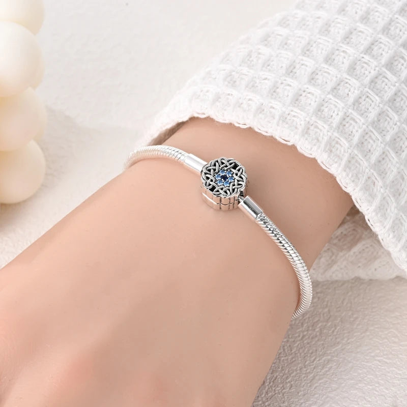 Aqua Charm Bracelet
