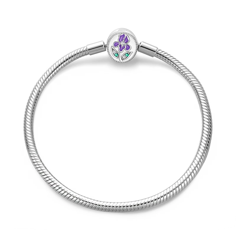 Sterling Glow Heart Bracelet