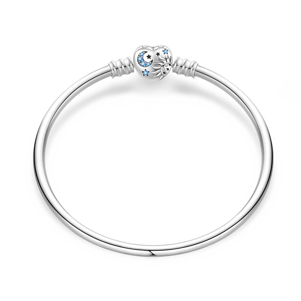 Sterling Glow Heart Bracelet
