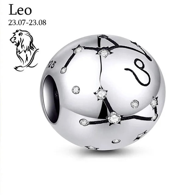 Sterling Silver Zodiac Charm