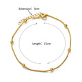 Ocean Breeze Bead Anklet