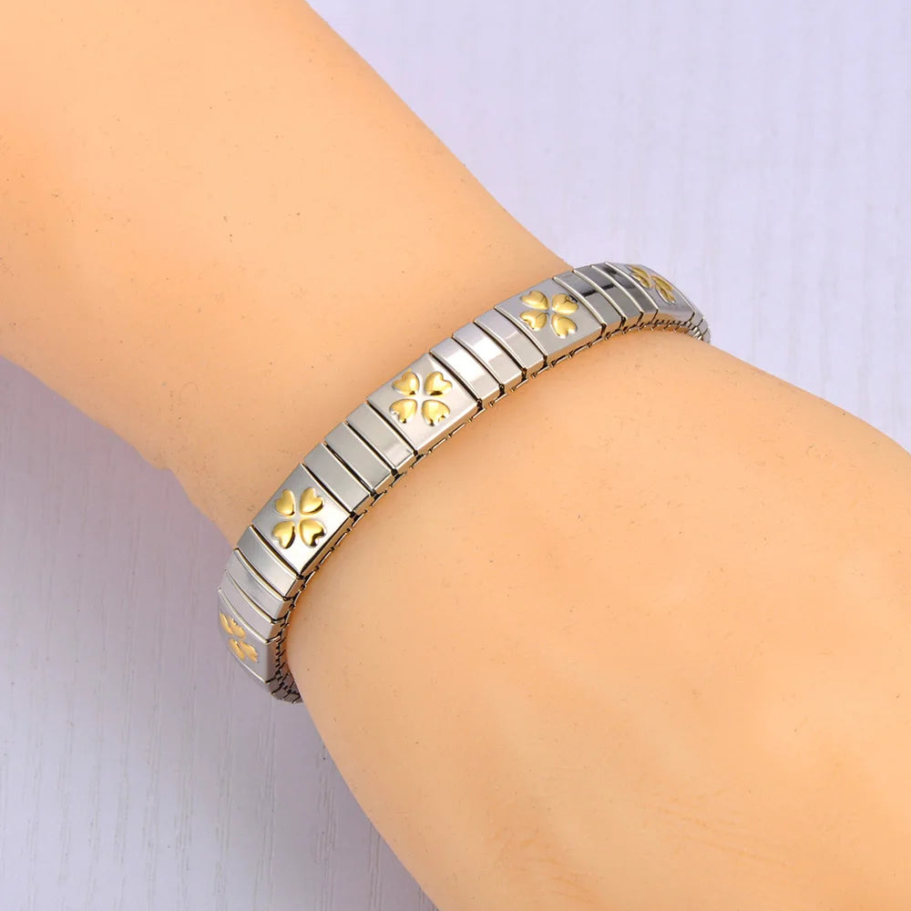 Aurelia Stretch Charm Bracelet