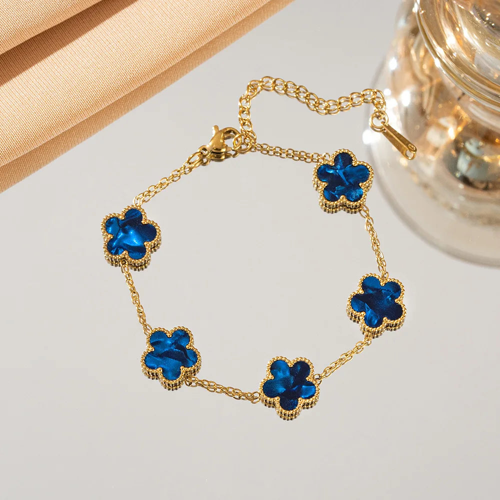 Five Bloom Bracelet