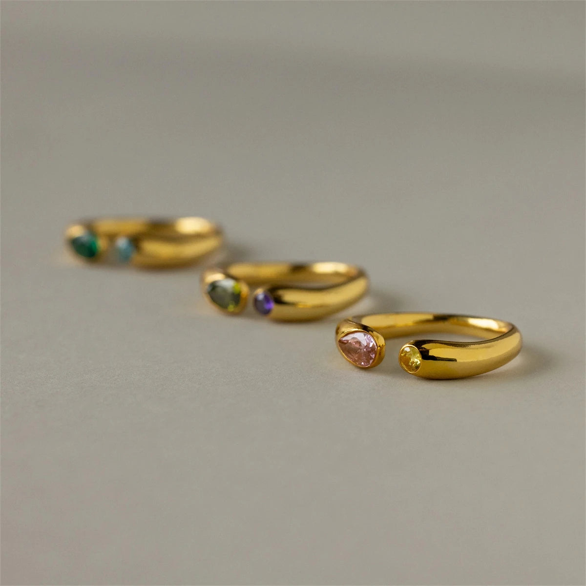 Azurielle Birthstone Ring