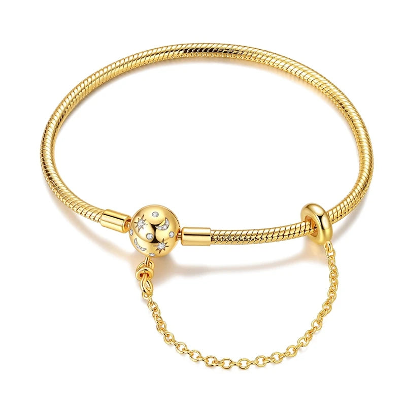 Sterling Glow Heart Bracelet