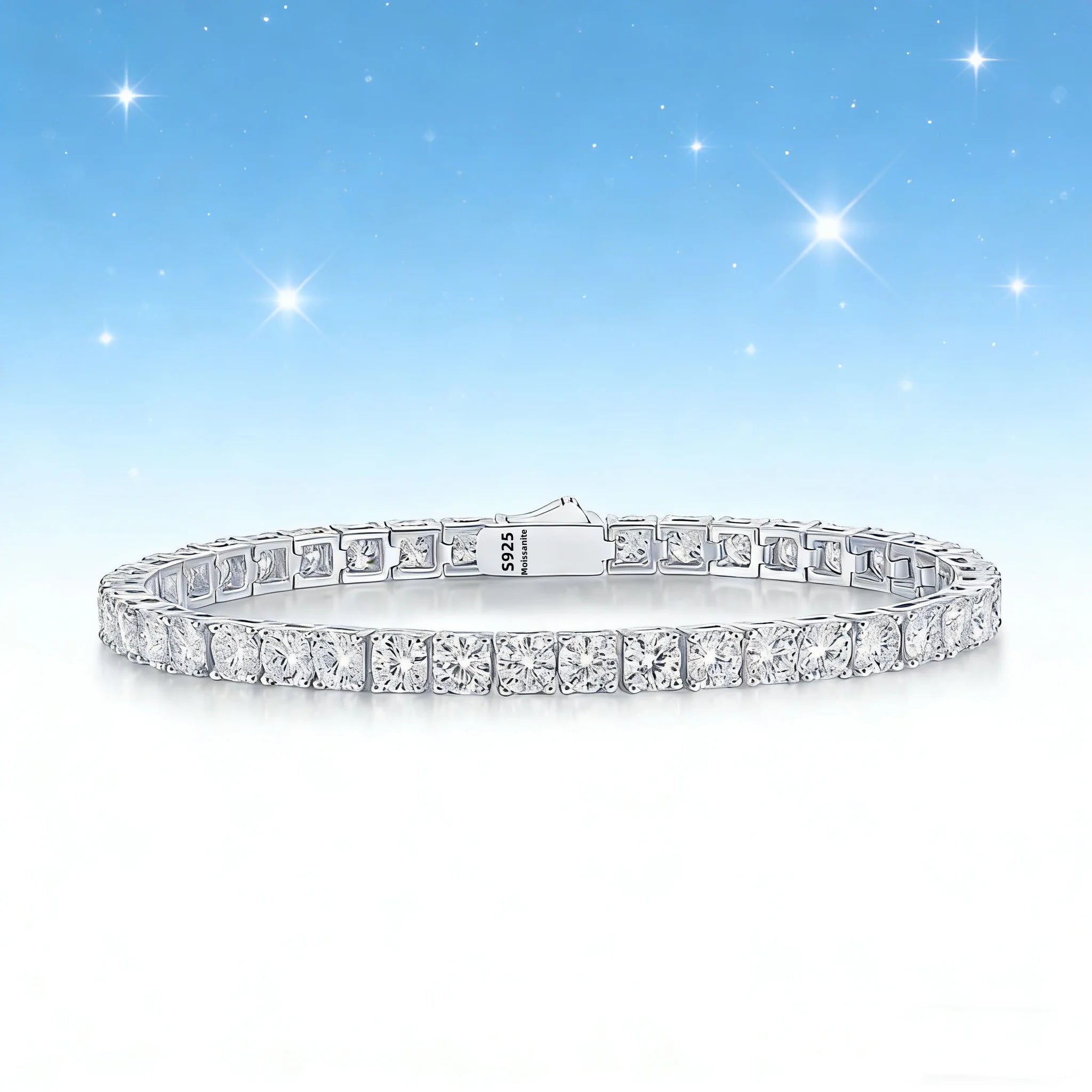 AstraPure Moissanite Tennis Bracelet