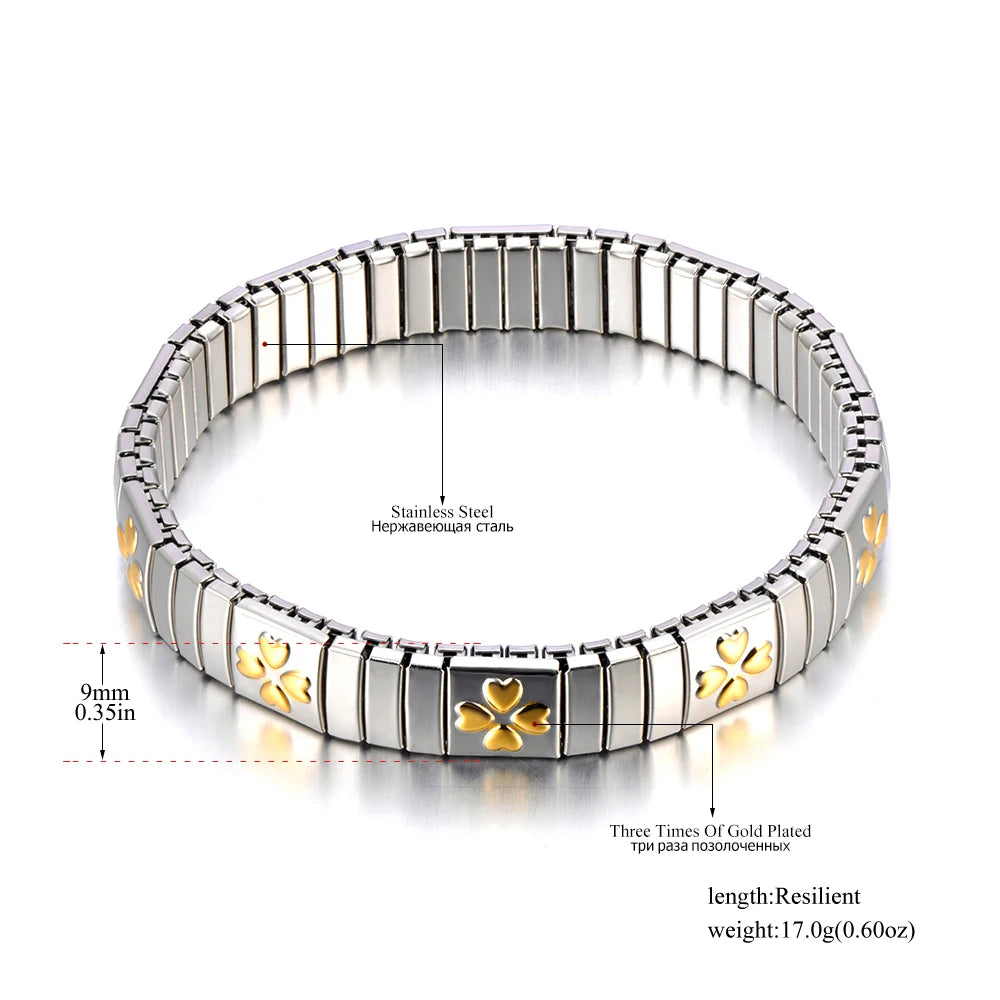 Aurelia Stretch Charm Bracelet