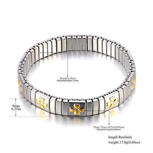 Aurelia Stretch Charm Bracelet