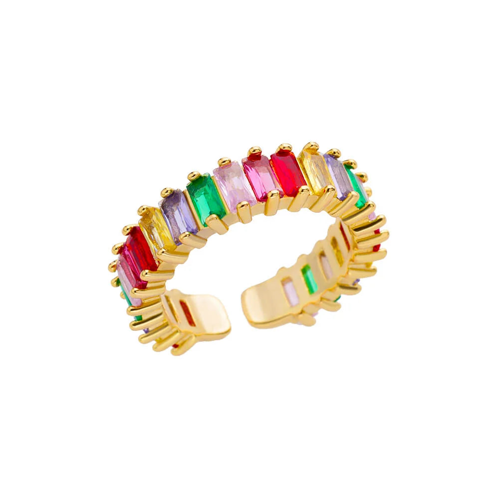 Aurora Shine Gold Ring