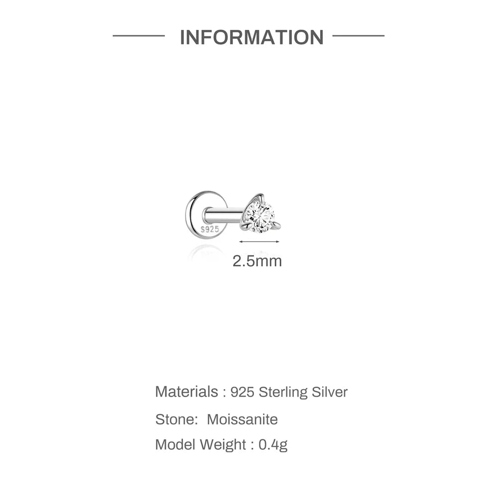 Brillia Silver Earrings