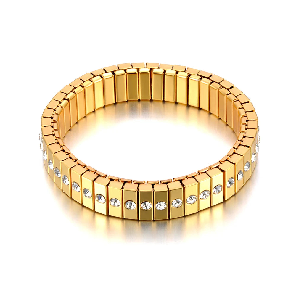 Aurelia Stretch Charm Bracelet