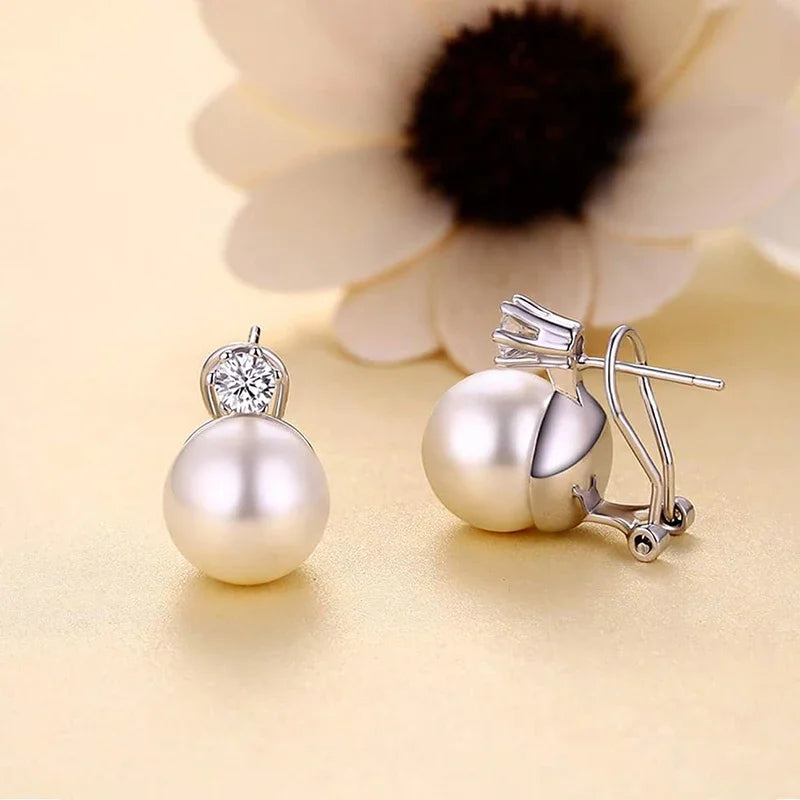 PureGlow Pearl Earrings