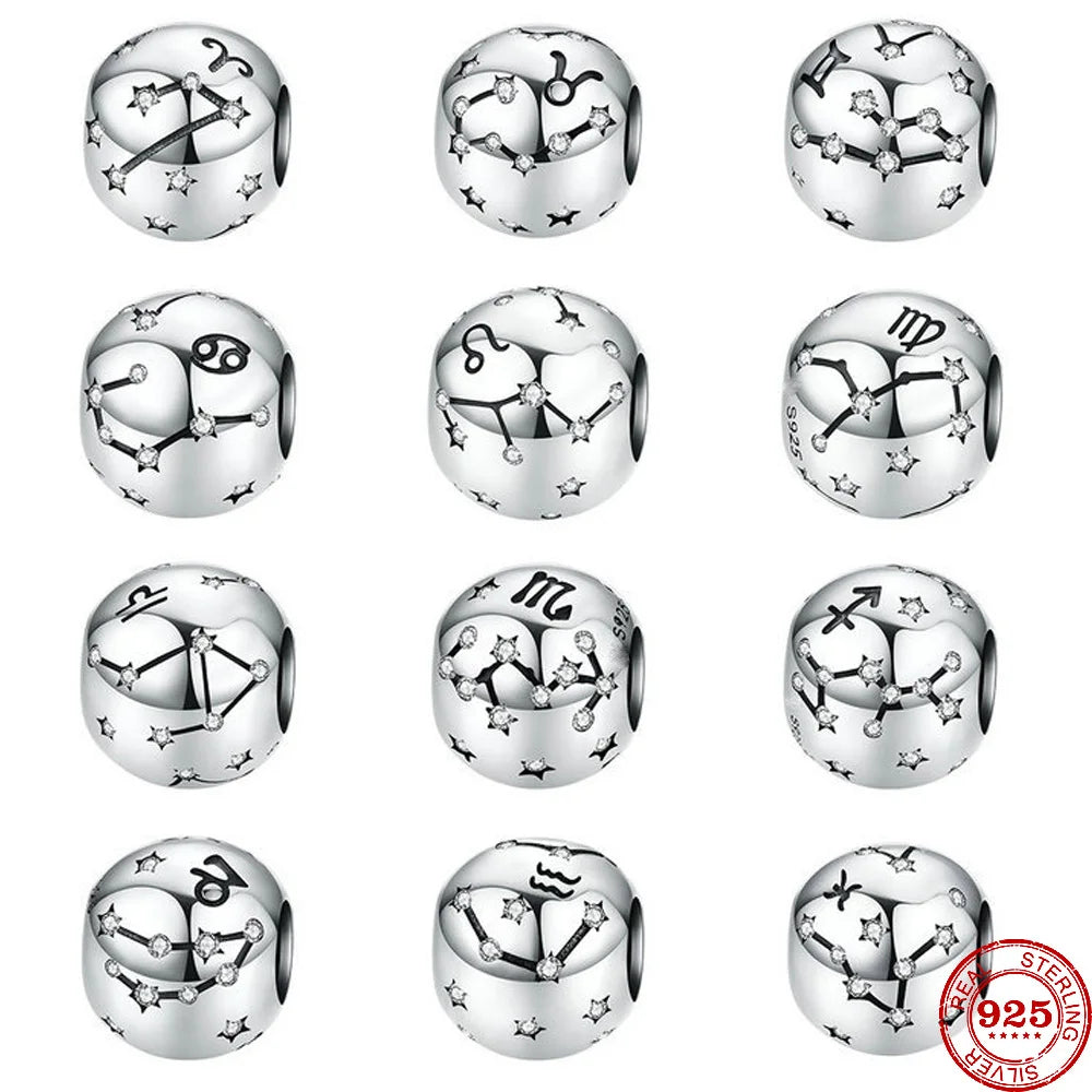 Sterling Silver Zodiac Charm