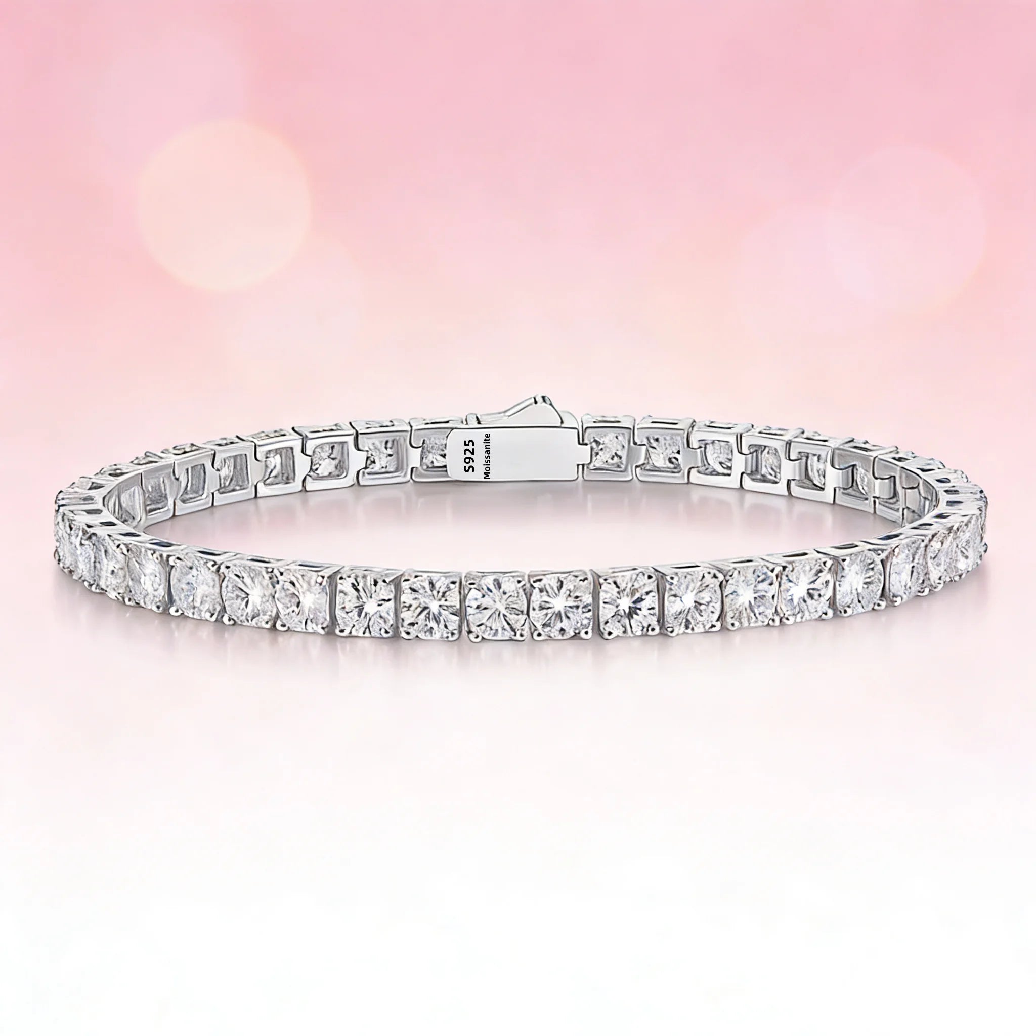 AstraPure Moissanite Tennis Bracelet