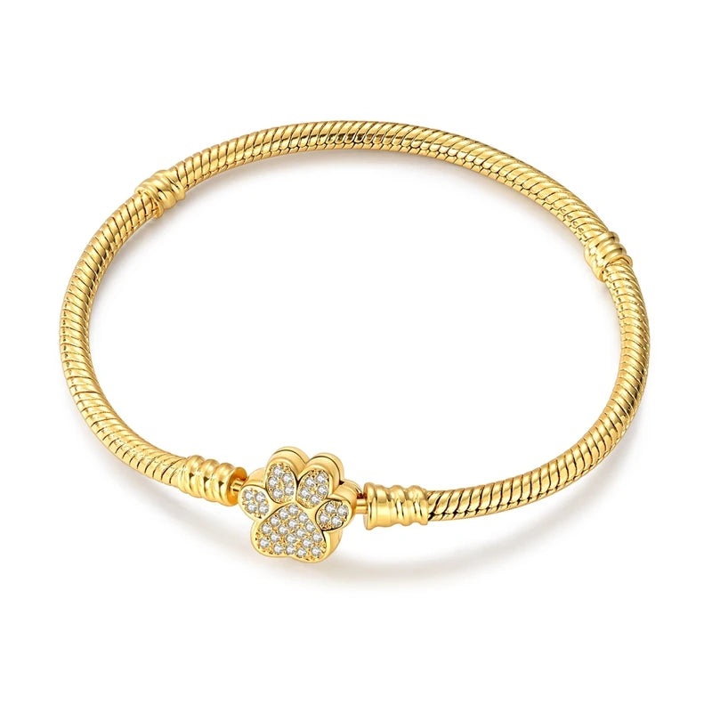 Sterling Glow Heart Bracelet