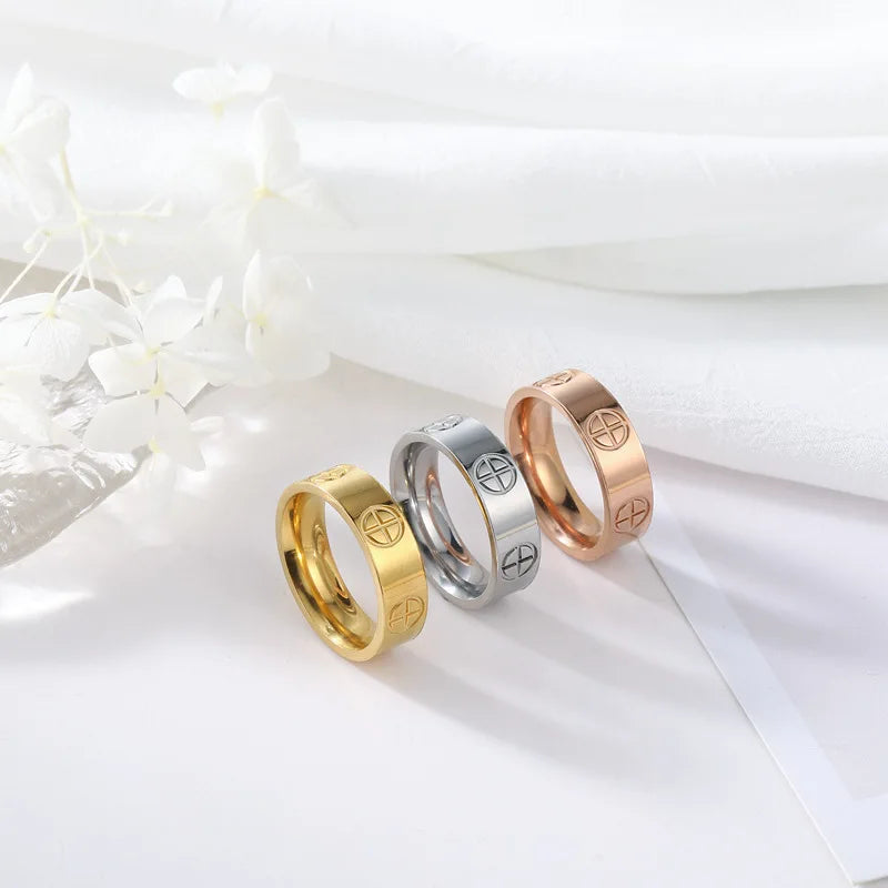 EternaCross Gold Ring