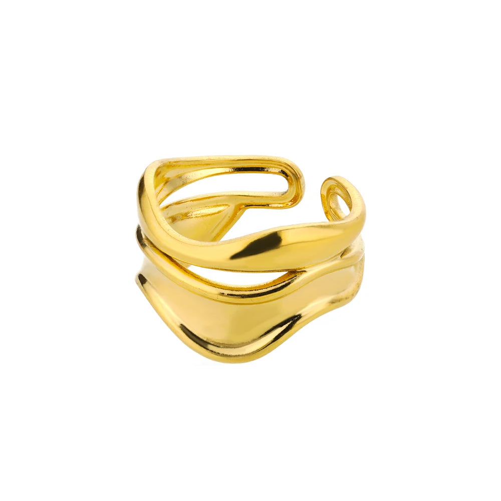 AquaGold Open Ring