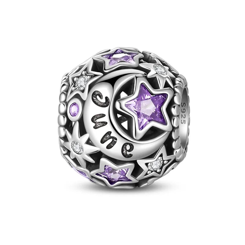 Timeless Spark 925 Birthstone Month Charm