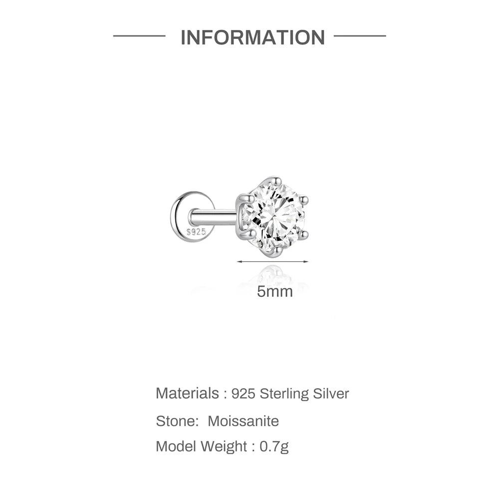 Brillia Silver Earrings