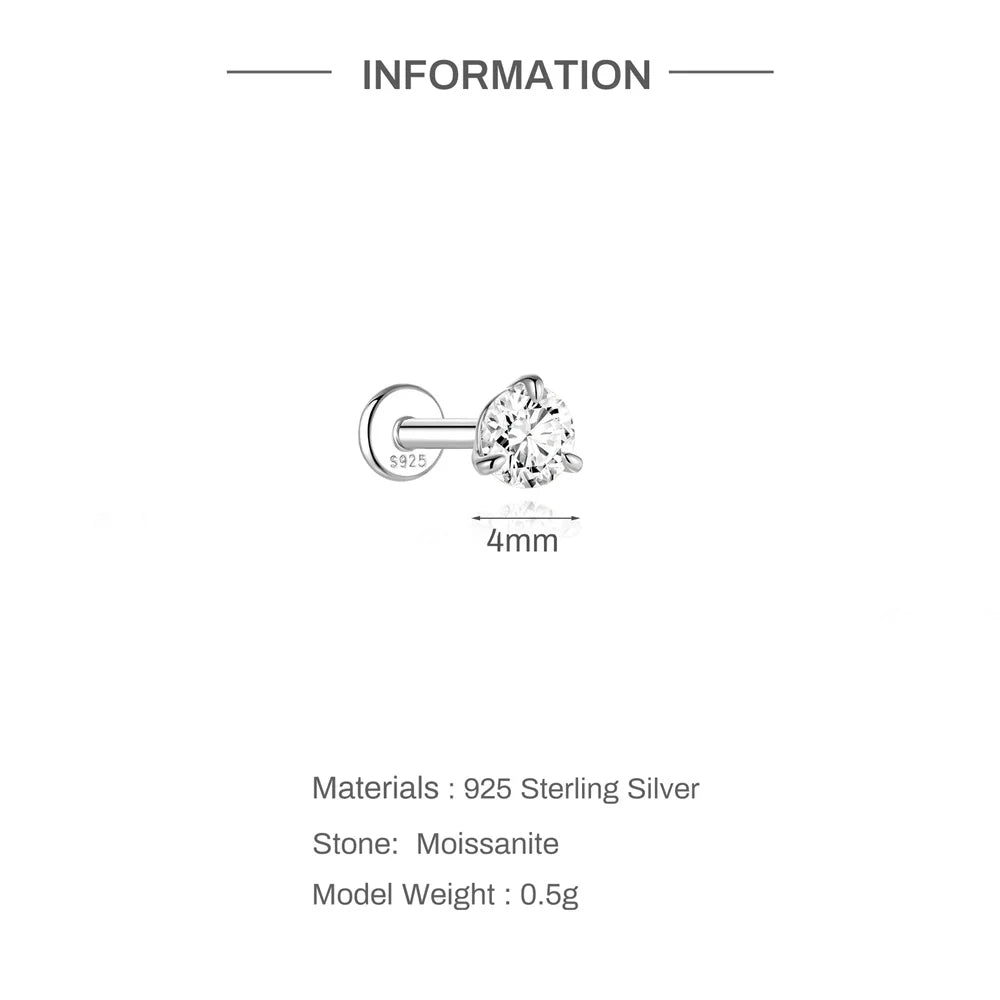 Brillia Silver Earrings