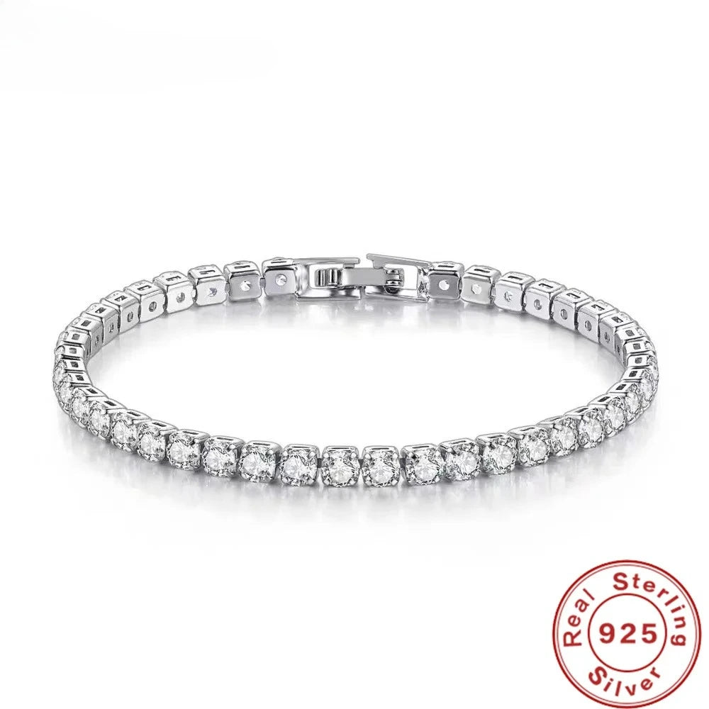 Opal Glow Tennis Bracelet
