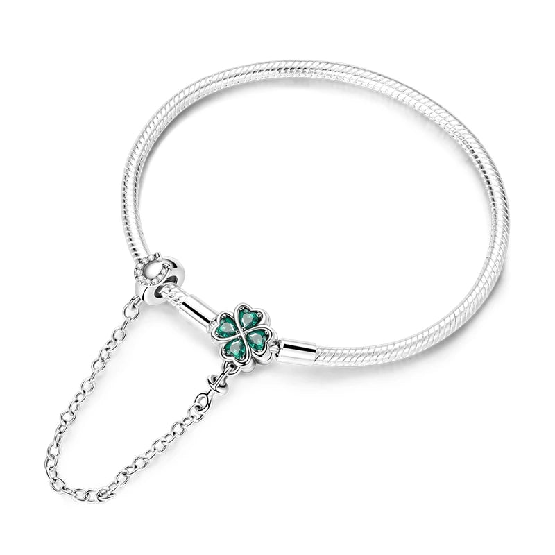 Sterling Glow Heart Bracelet