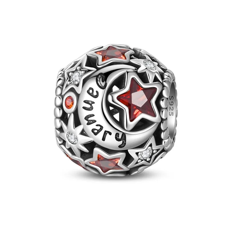 Timeless Spark 925 Birthstone Month Charm