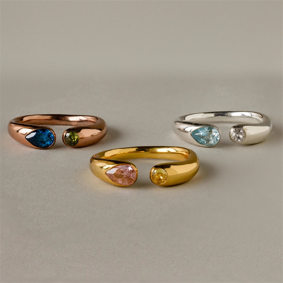 Azurielle Birthstone Ring