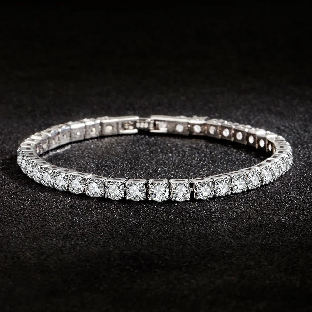 Opal Glow Tennis Bracelet