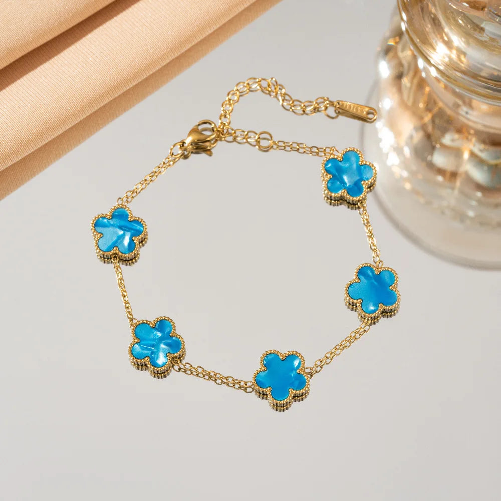 Five Bloom Bracelet