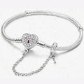 925 Silver Romantic Heart Bead