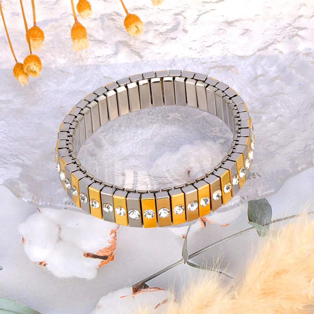 Aurelia Stretch Charm Bracelet