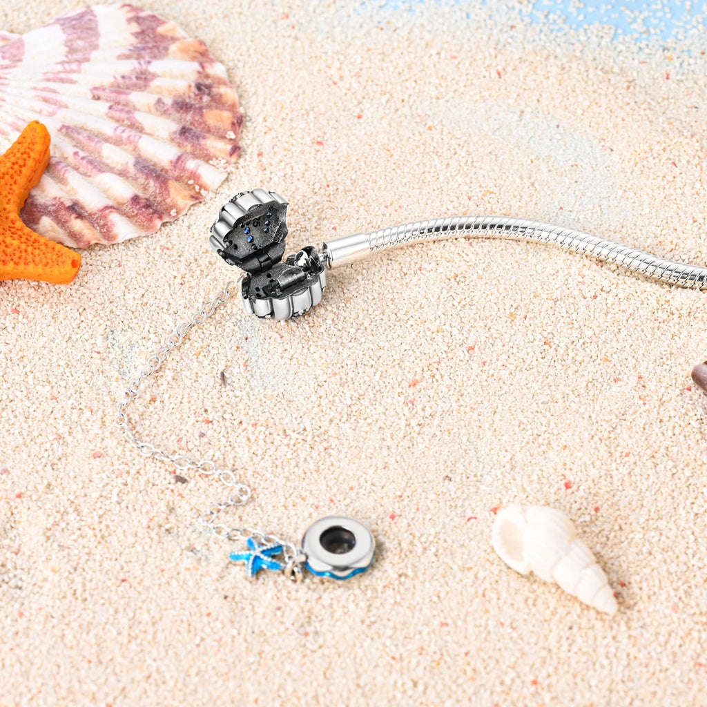 Aqua Charm Bracelet
