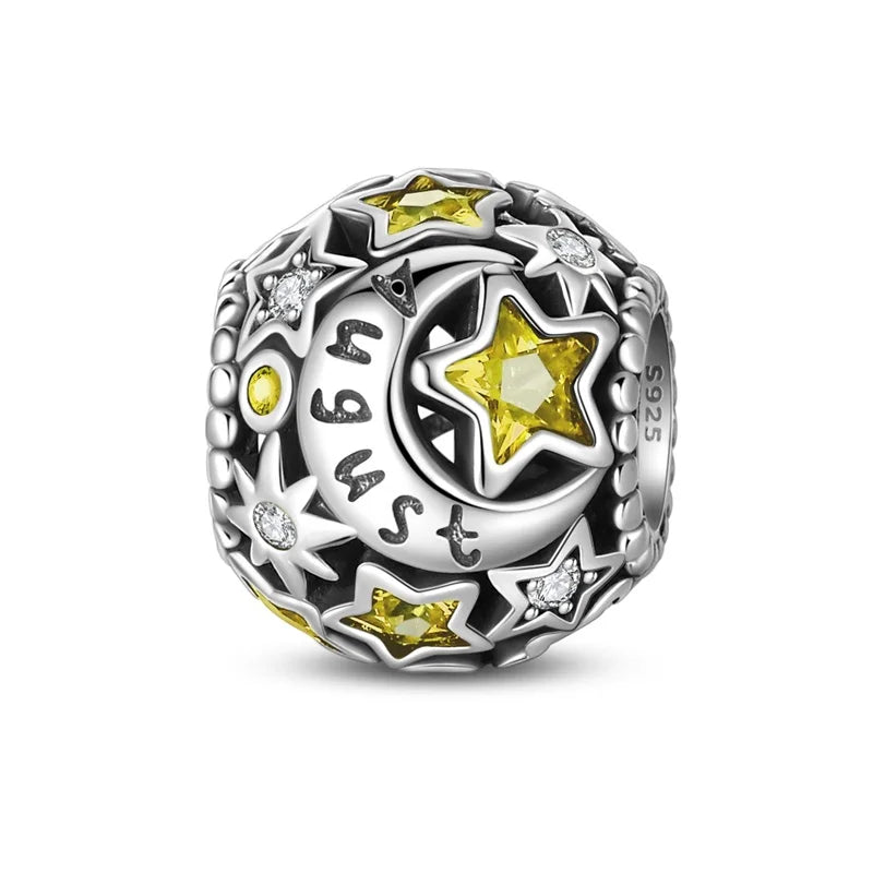 Timeless Spark 925 Birthstone Month Charm