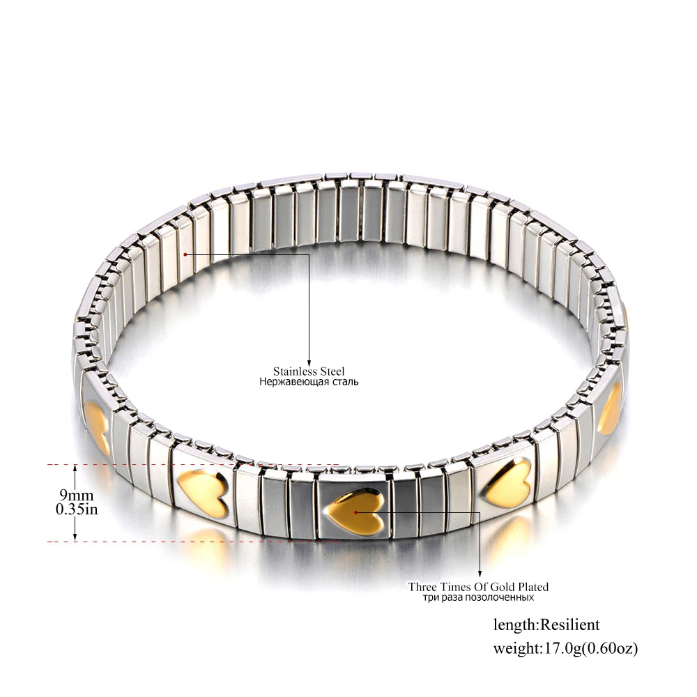 Aurelia Stretch Charm Bracelet
