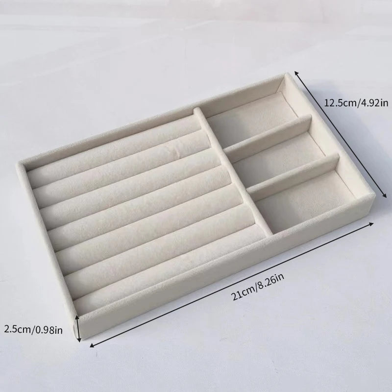 Luxury Velvet Jewelry Organizer
