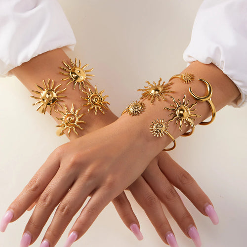 AuraSun Open Cuff Bracelet