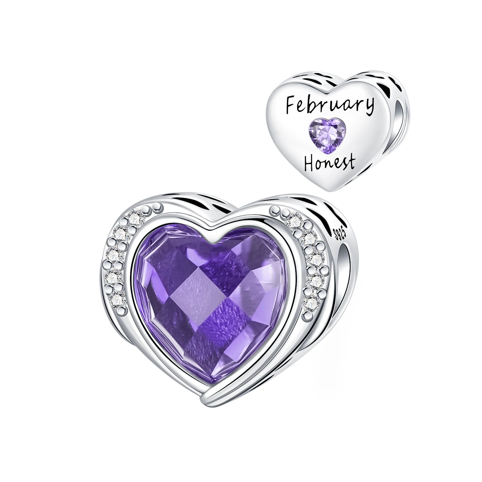 Timeless Spark 925 Birthstone Month Charm