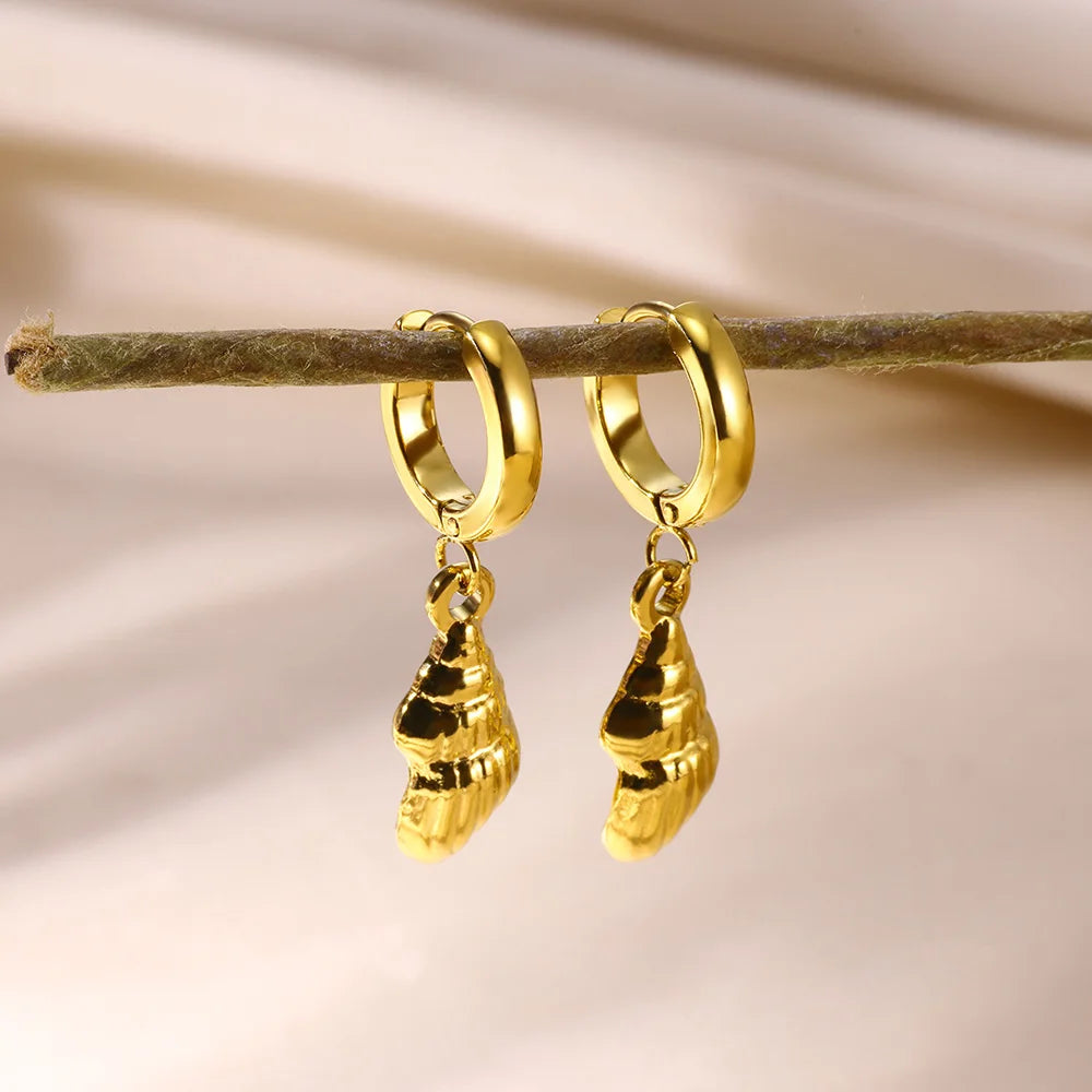 StarShell Luxe Hoops