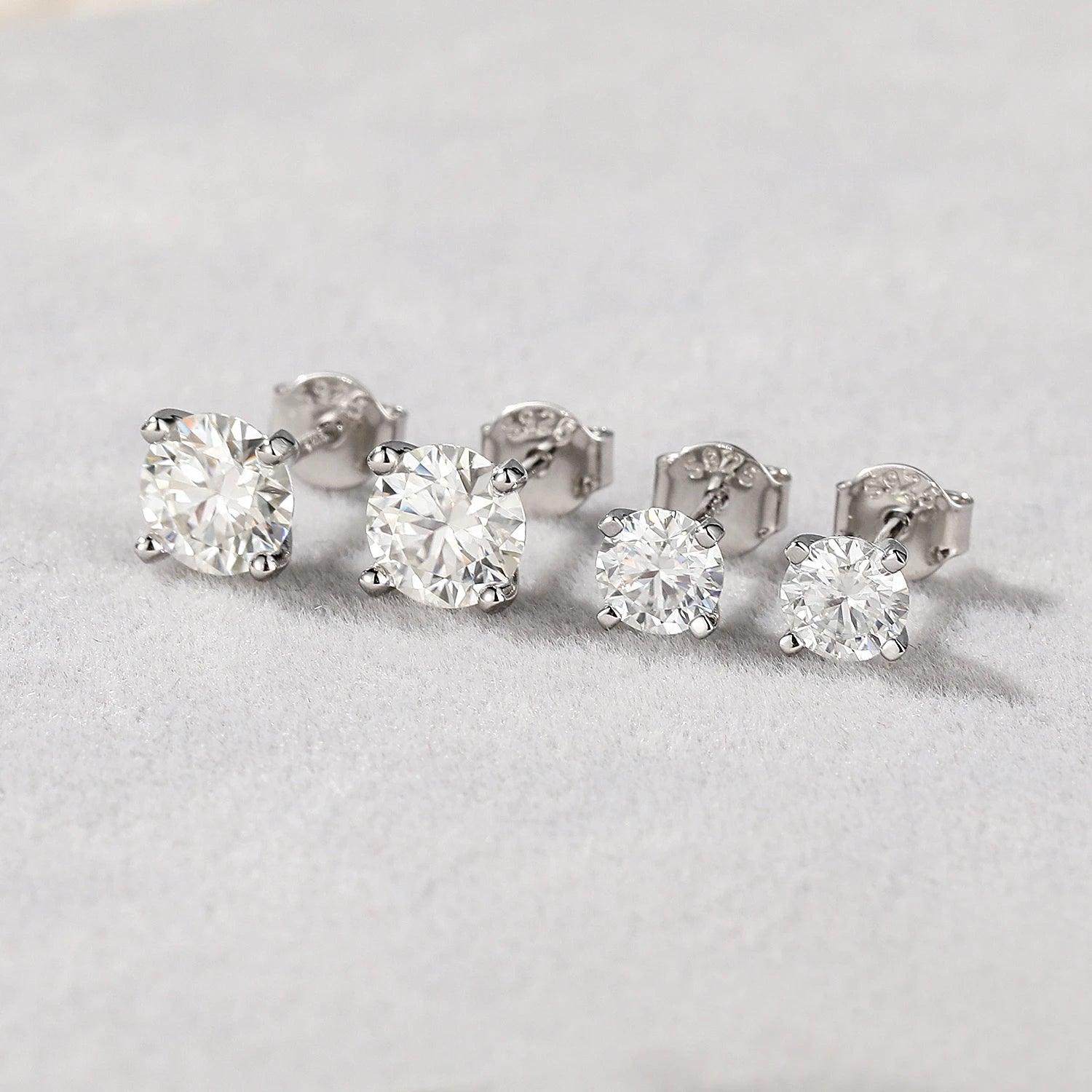 Brillia Silver Earrings