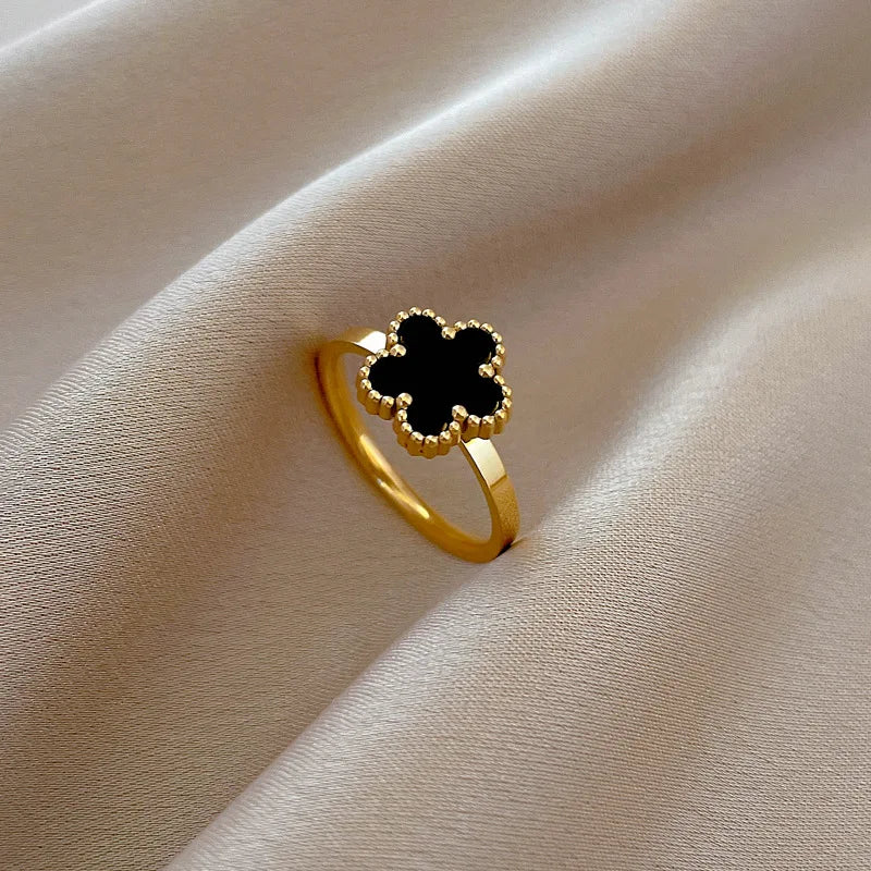 PlumPetal Elegance Ring
