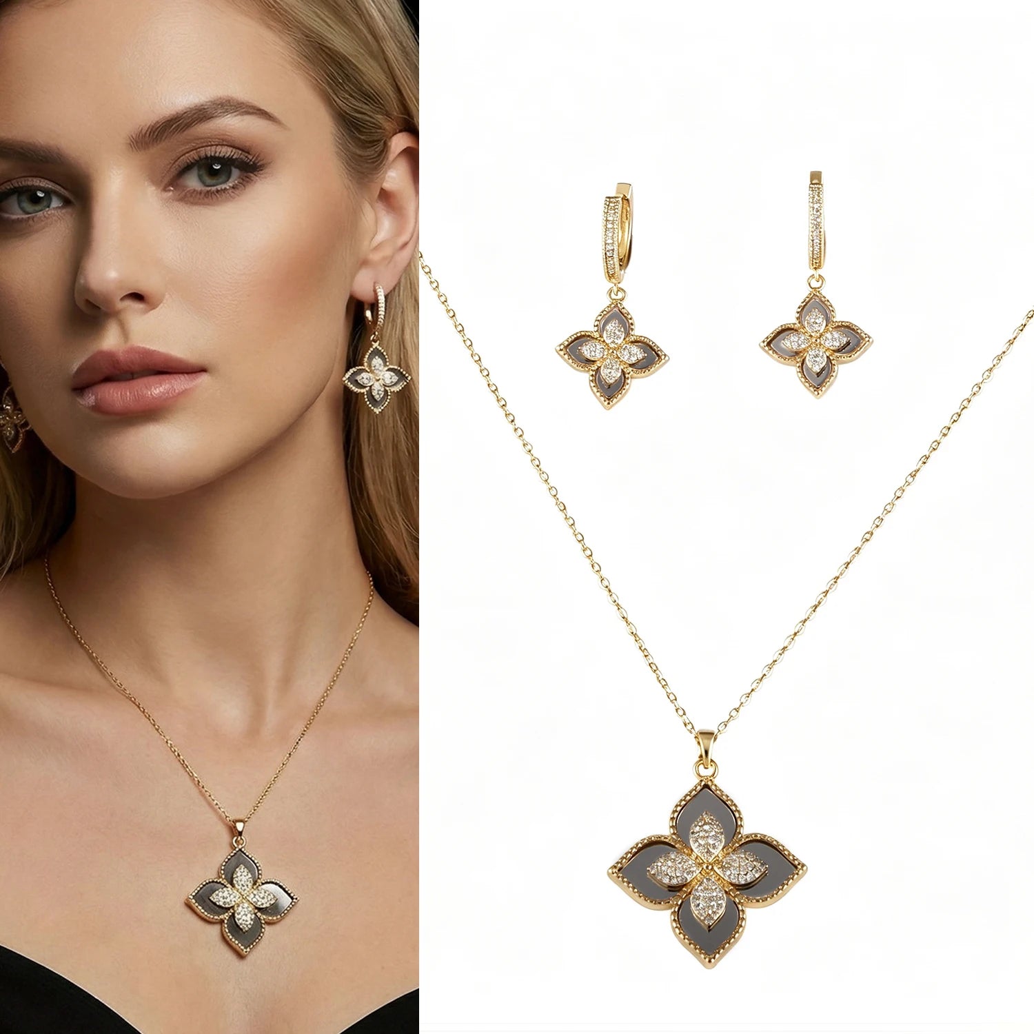 Royal Clover Jewelry Set