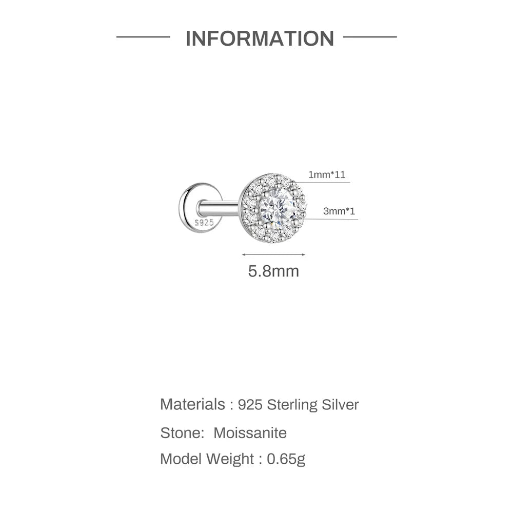 Brillia Silver Earrings