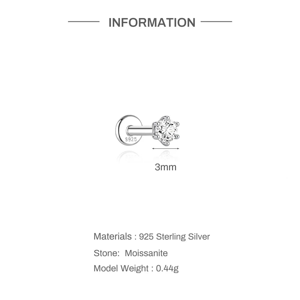 Brillia Silver Earrings