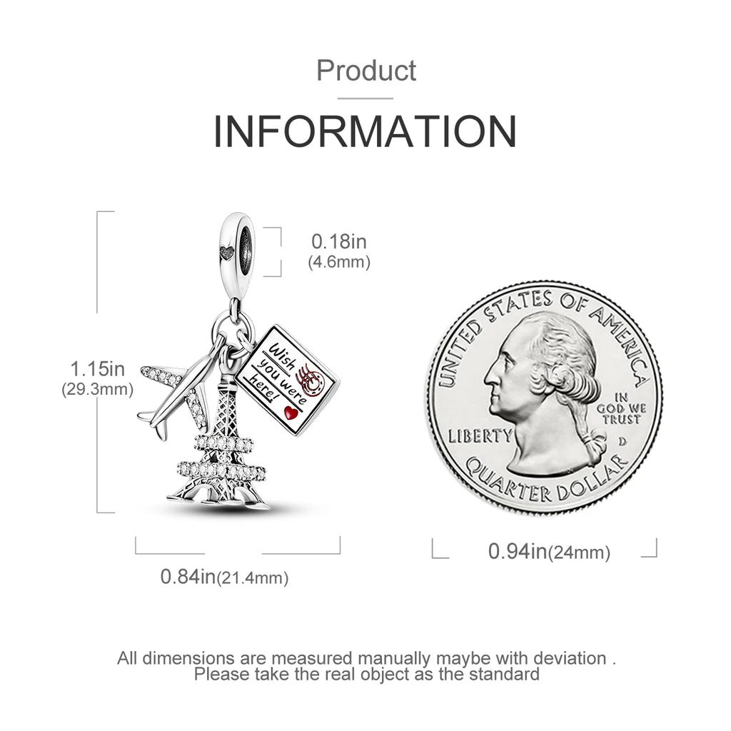 Paris Sky Journey Charm
