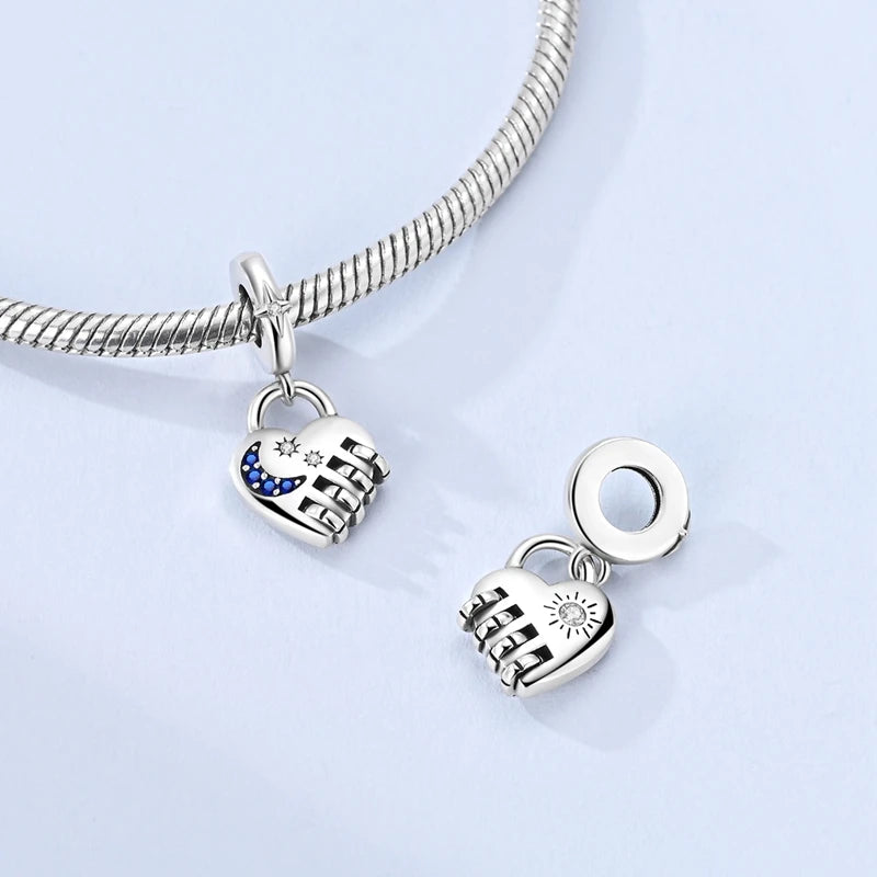 Adventure Lock 925 Silver Charm