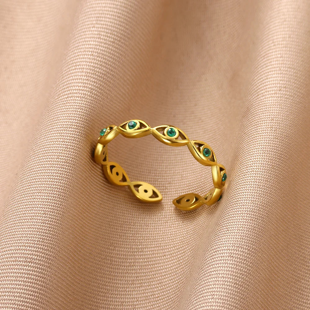Aurora Shine Gold Ring