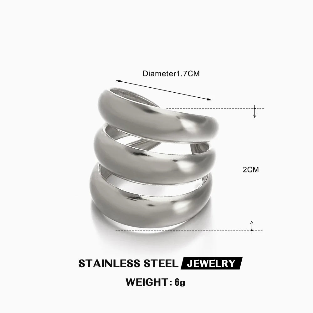 Triple Harmony Ring