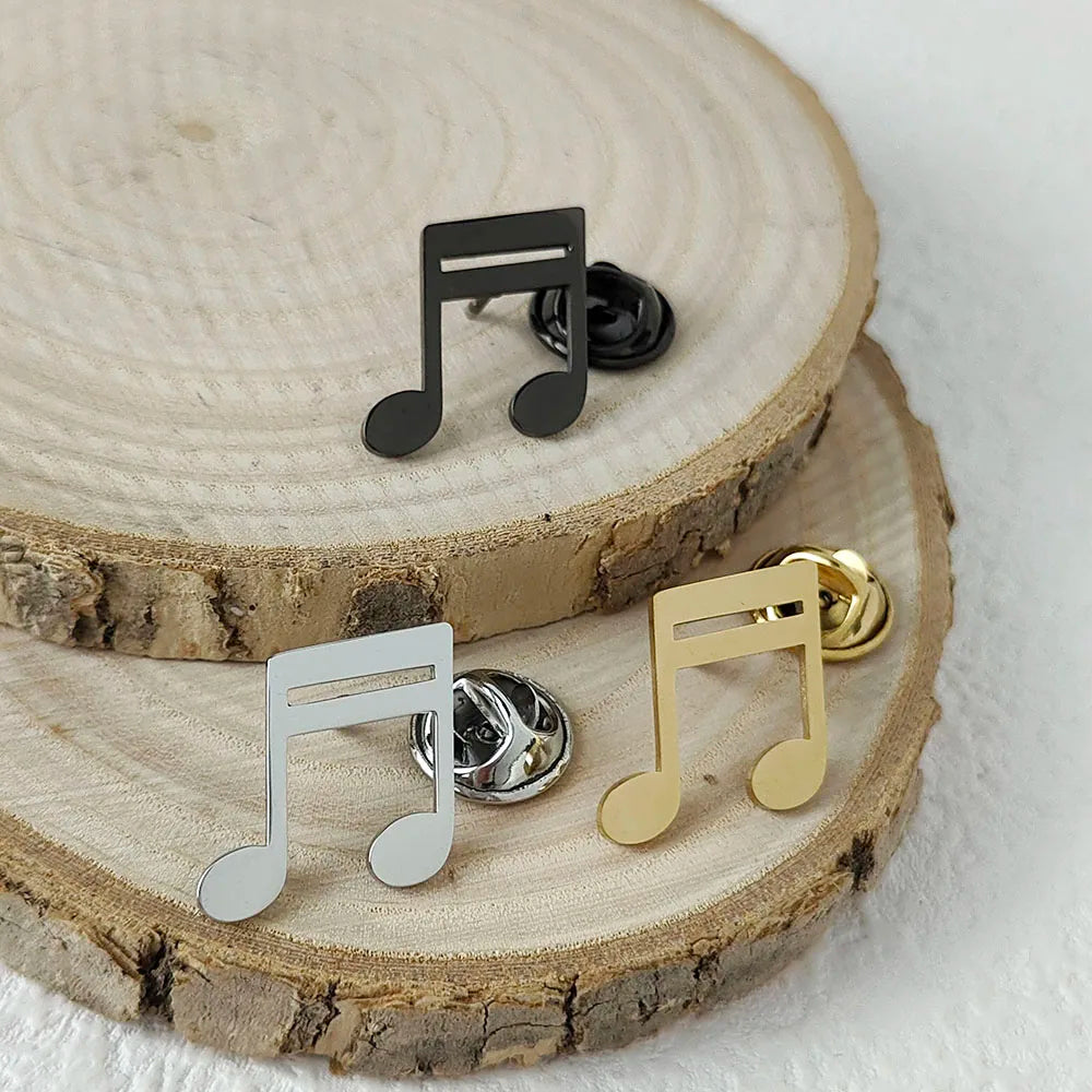 Music Note Luxe Brooch