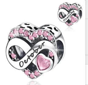 Timeless Spark 925 Birthstone Month Charm